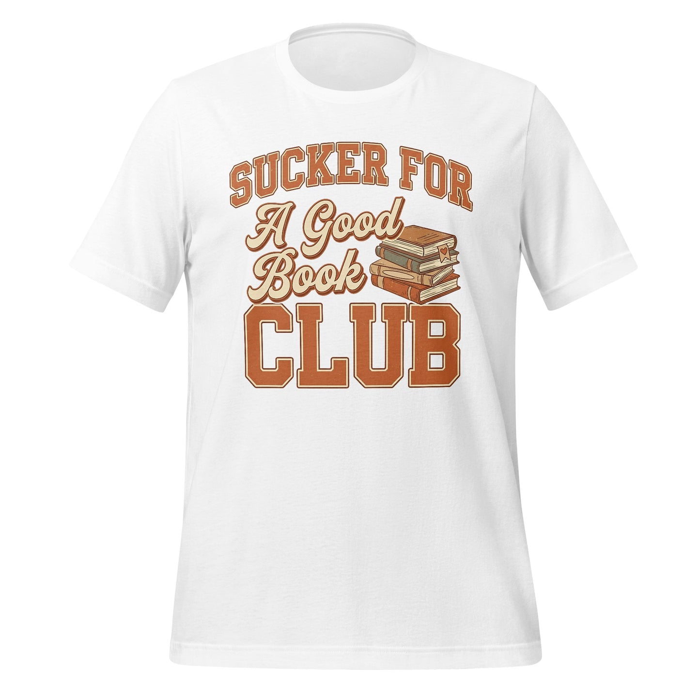Sucker for a Good Book Club Graphic T-Shirt