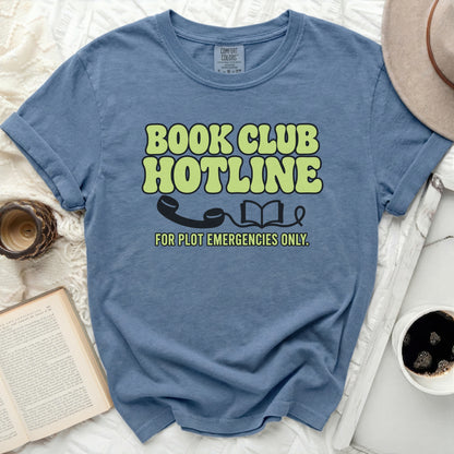 Book Club Hotline Tee