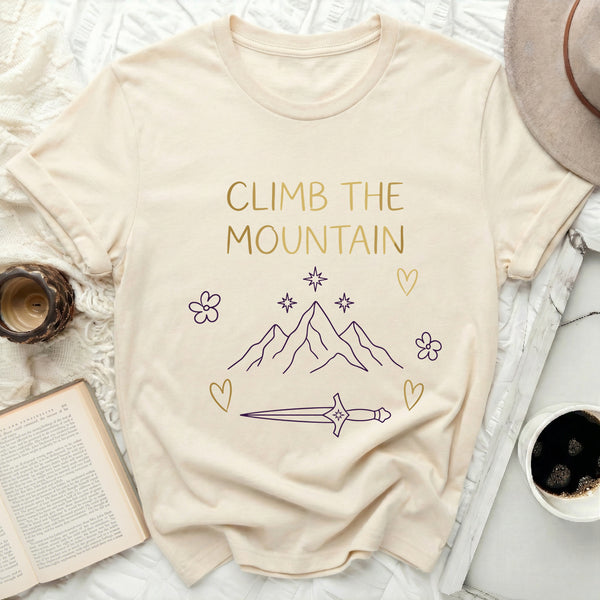 Dainty Starlight Dagger Tee in Natural