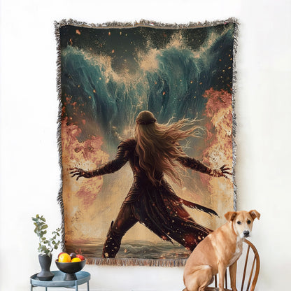 Bookish Aelin Throne of Glass Blanket