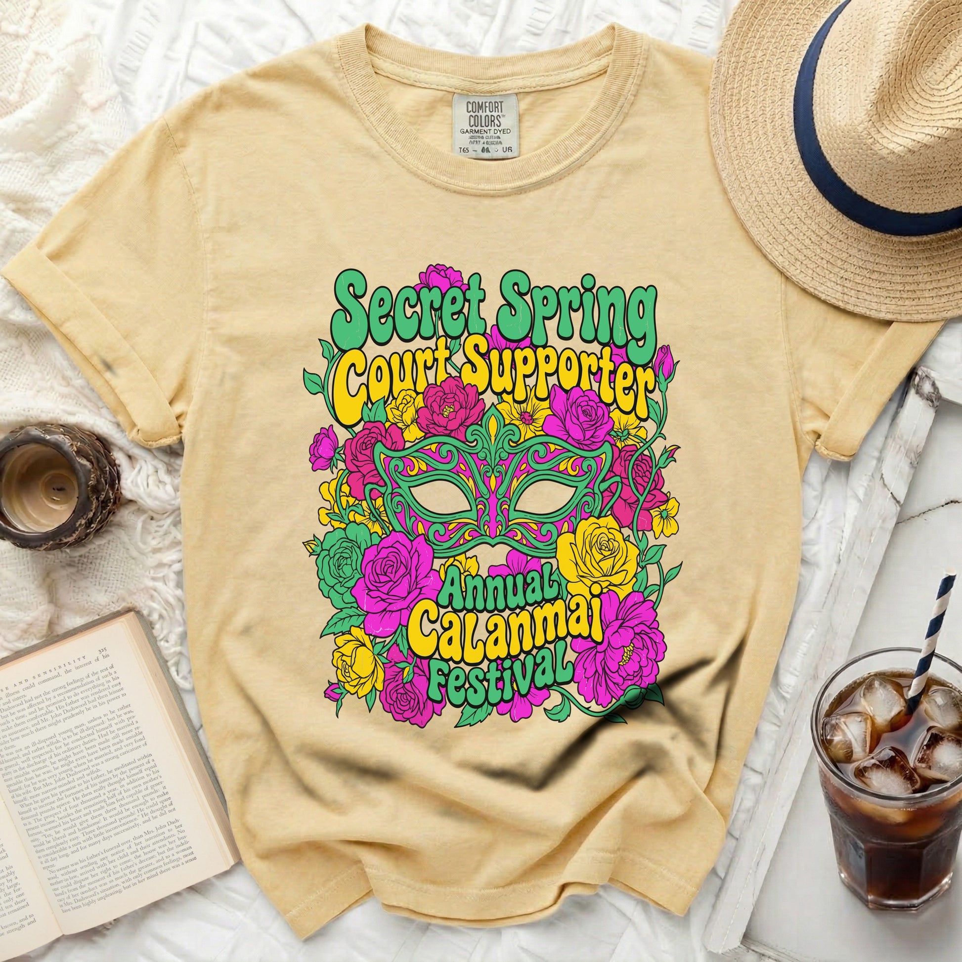 Secret Spring Court Supporter Annual Calanmai Festival t-shirt