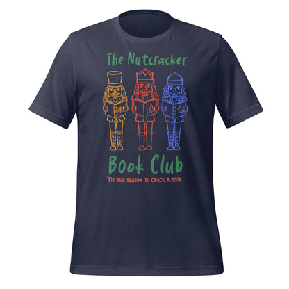 The Nutcracker Book Club T-Shirt Festive Reading Apparel