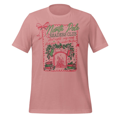 North Pole Readers Club Silent Nights Graphic Shirt
