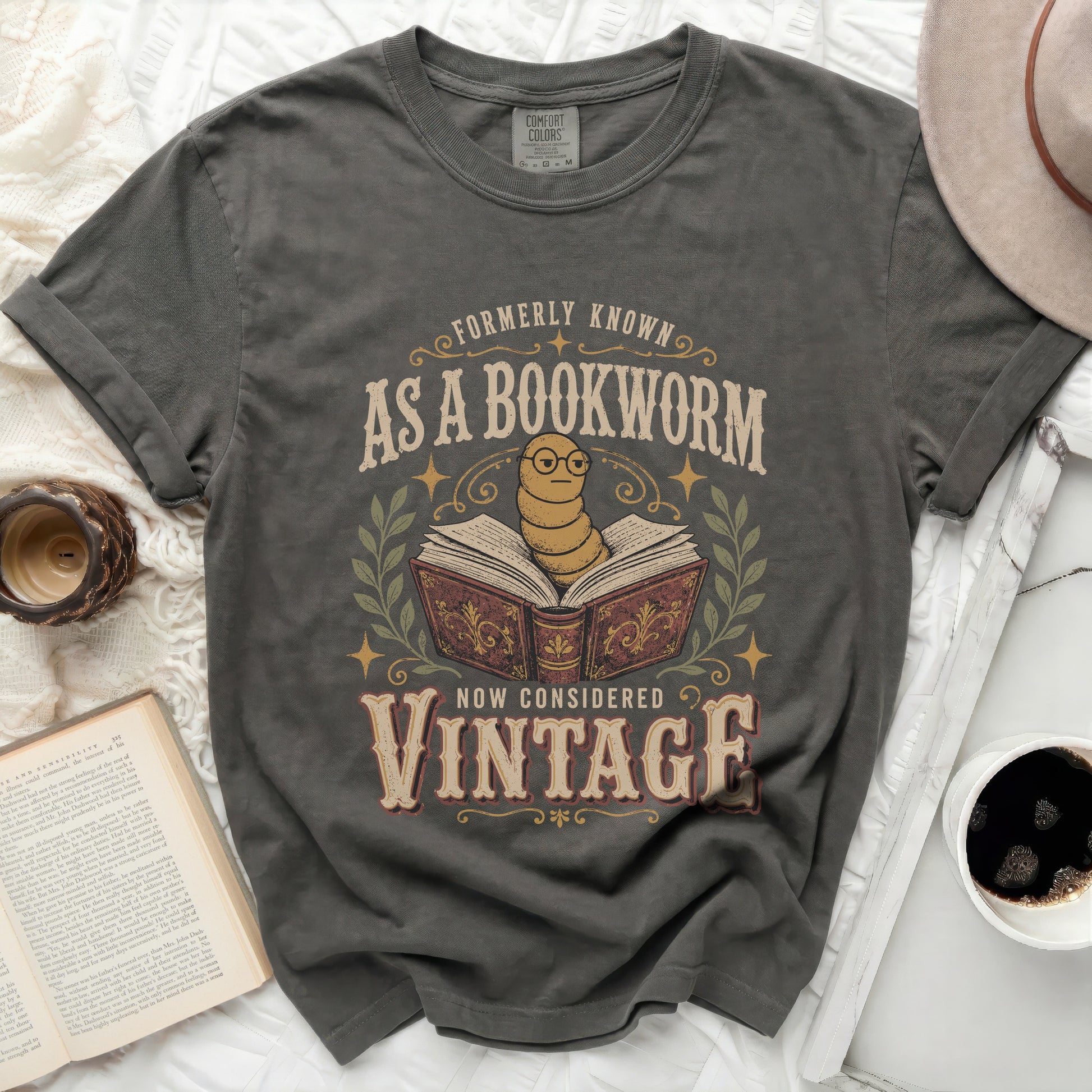 Formerly known as a bookworm, now considered vintage.