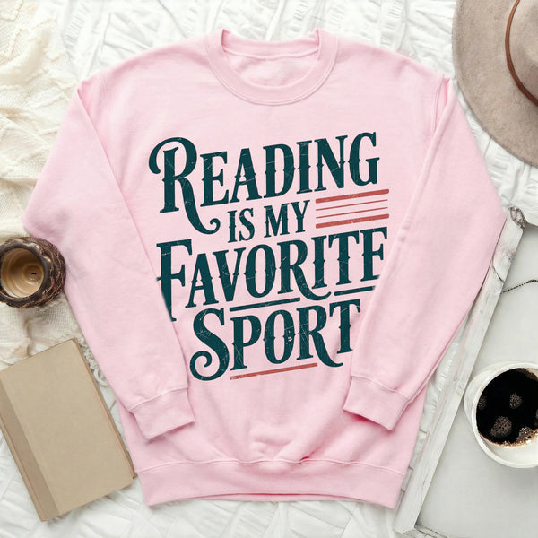 Favorite Sport Sweatshirt in Light Pink