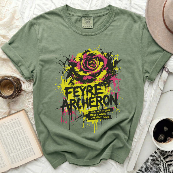 Feyre Creative Rage Tee in Moss
