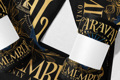 Remember It's Only A Game Tarot Themed Towel