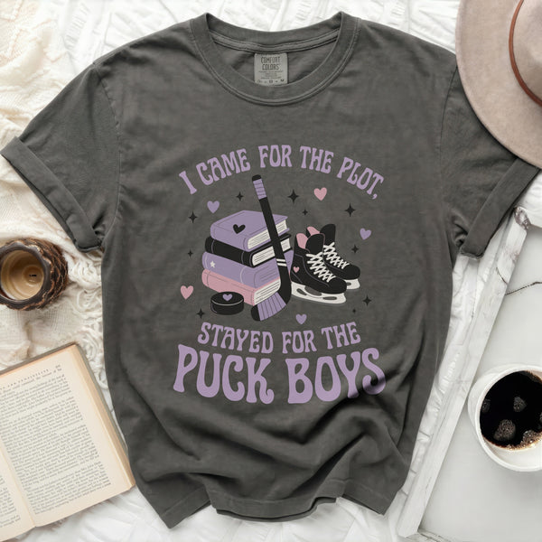 Puck Boys Plot Twist Tee in Pepper