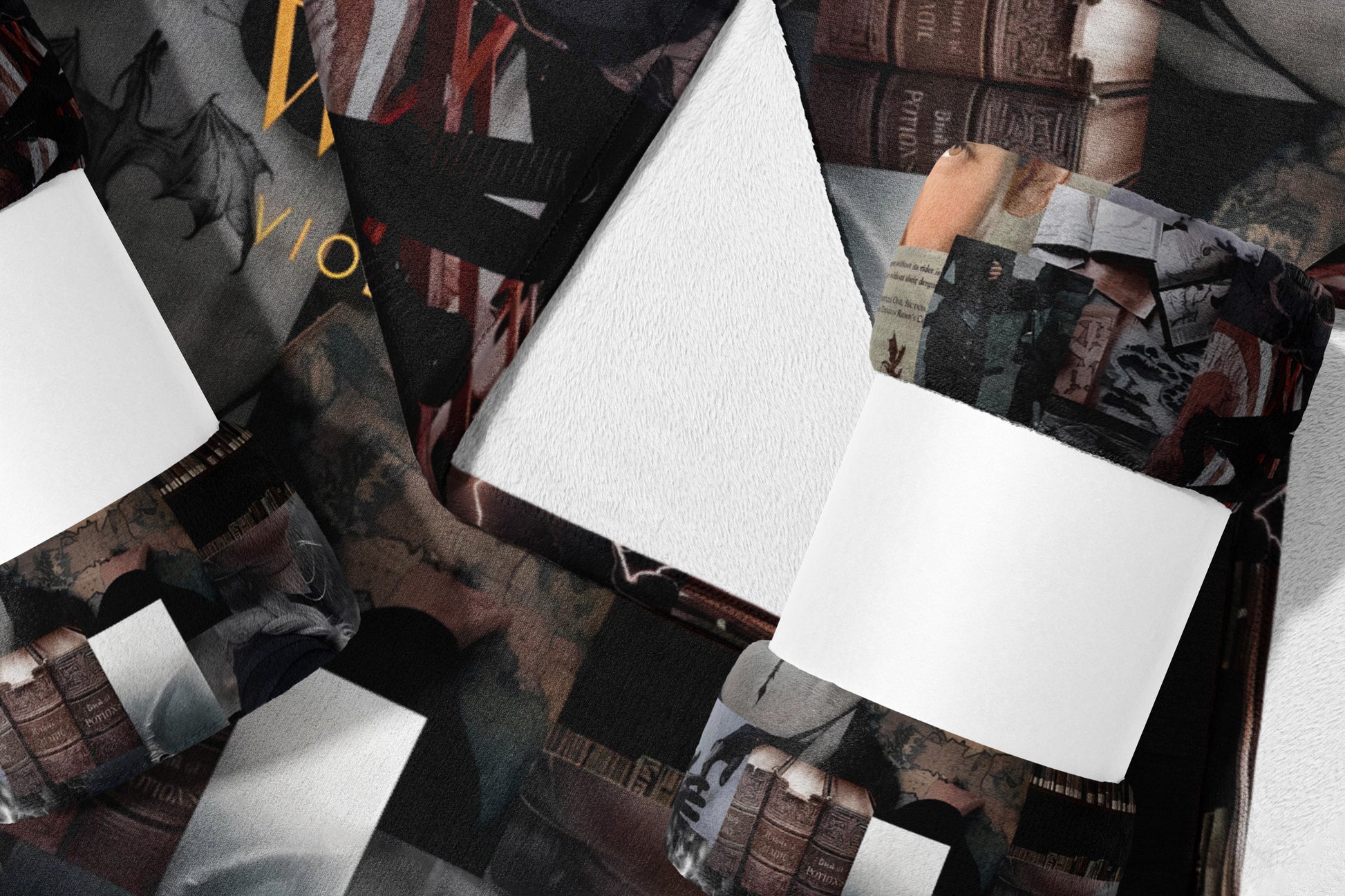 Unique Abstract Art Detailed Design Apparel