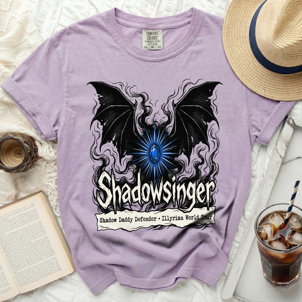Shadowsinger Tour Illyrian Warrior Tee in Orchid