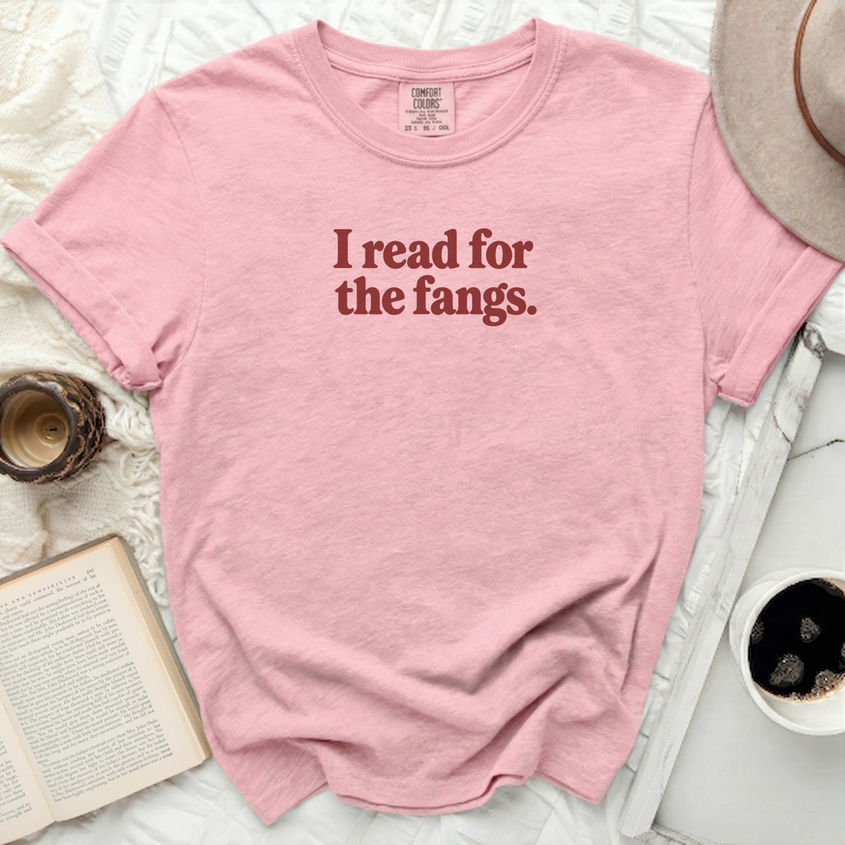 Read For Fangs Tee