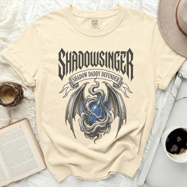 Shadow Daddy Defender Shadowsinger Tee in Ivory