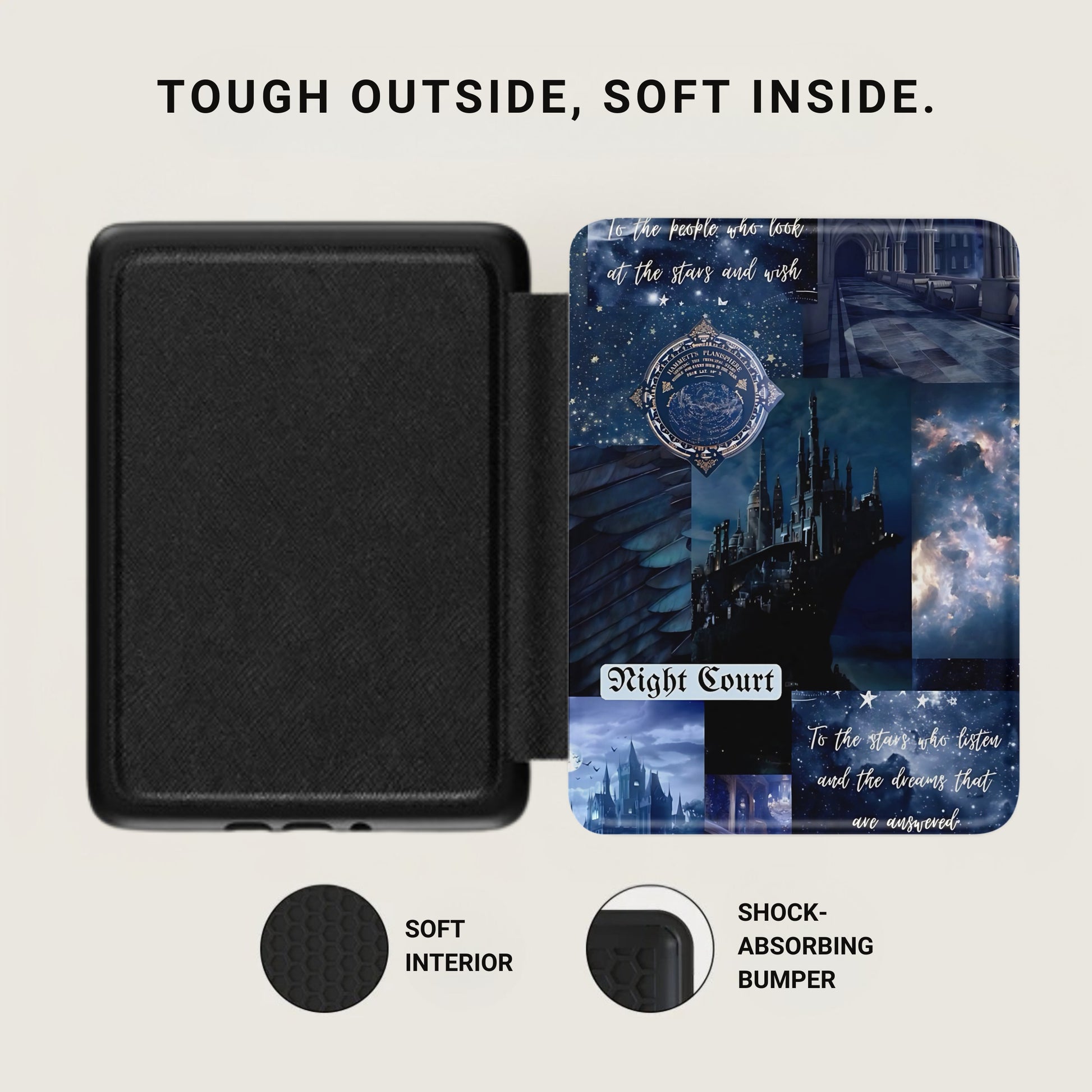 TOUGH OUTSIDE SOFT INSIDE Night Court SOFT INTERIOR product type