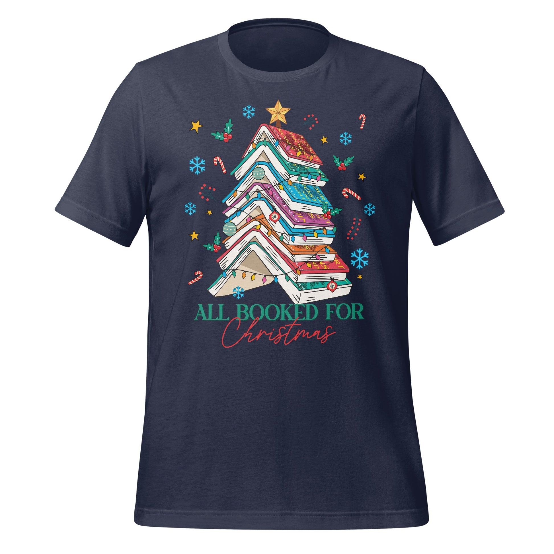 All Booked For Christmas Graphic Tee