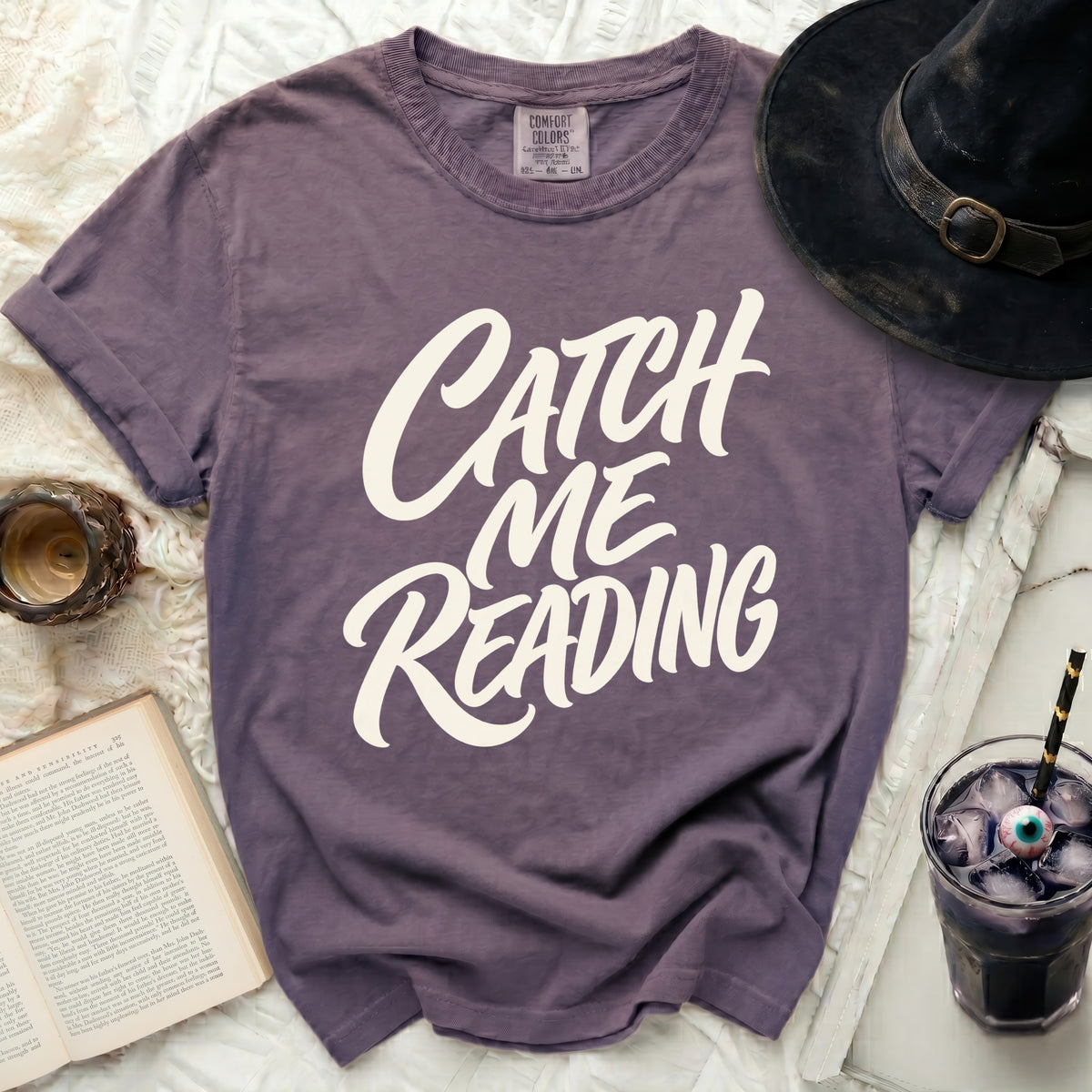 Catch Me Reading Tee