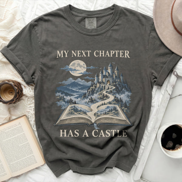 Next Chapter Castle Tee in Pepper