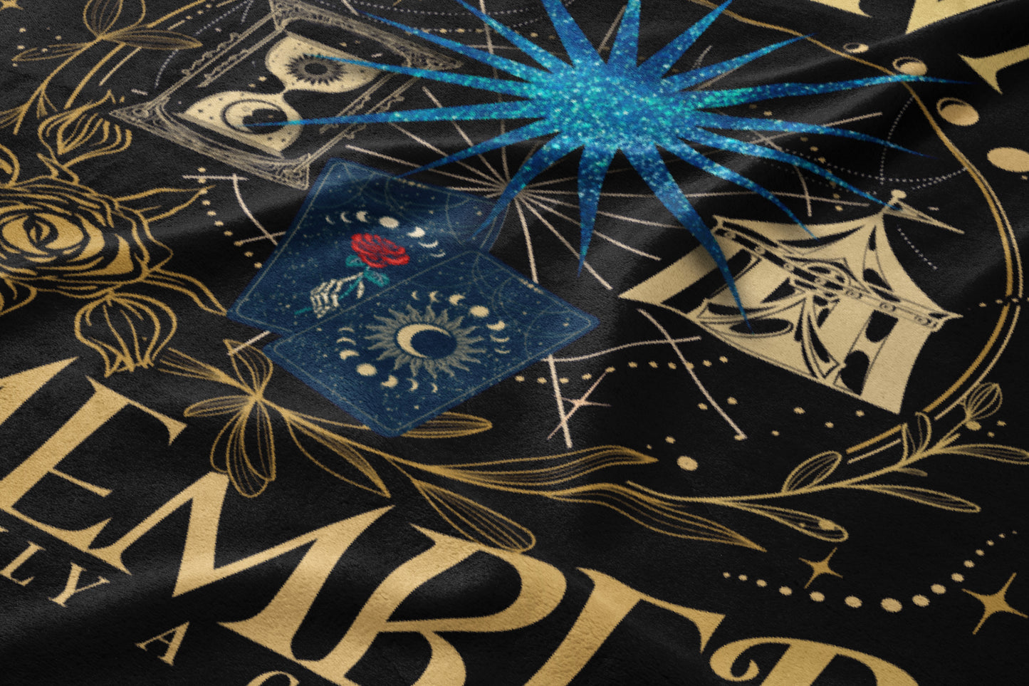 Artistic Celestial Tent Design Blanket