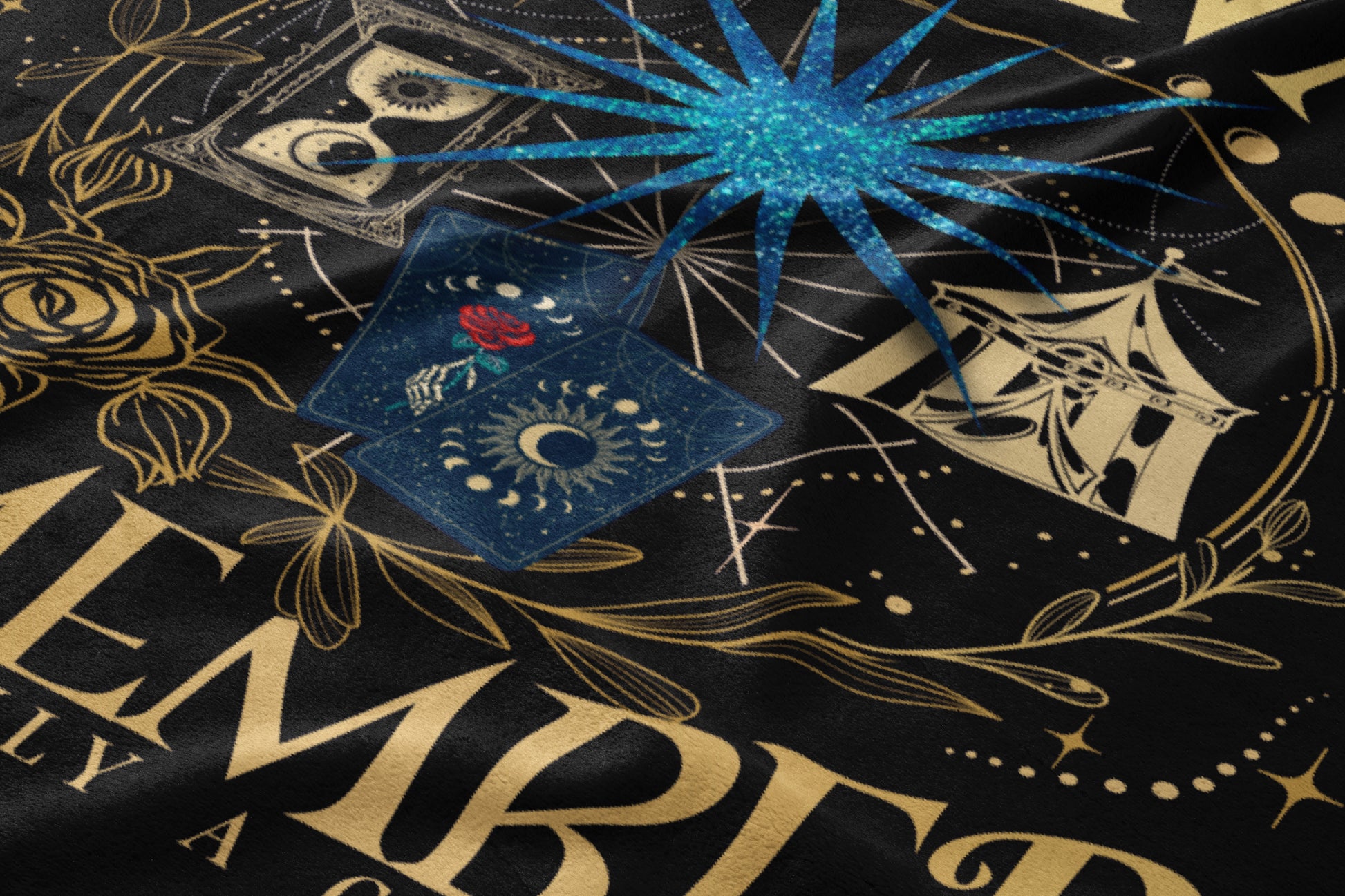 Artistic Celestial Tent Design Blanket