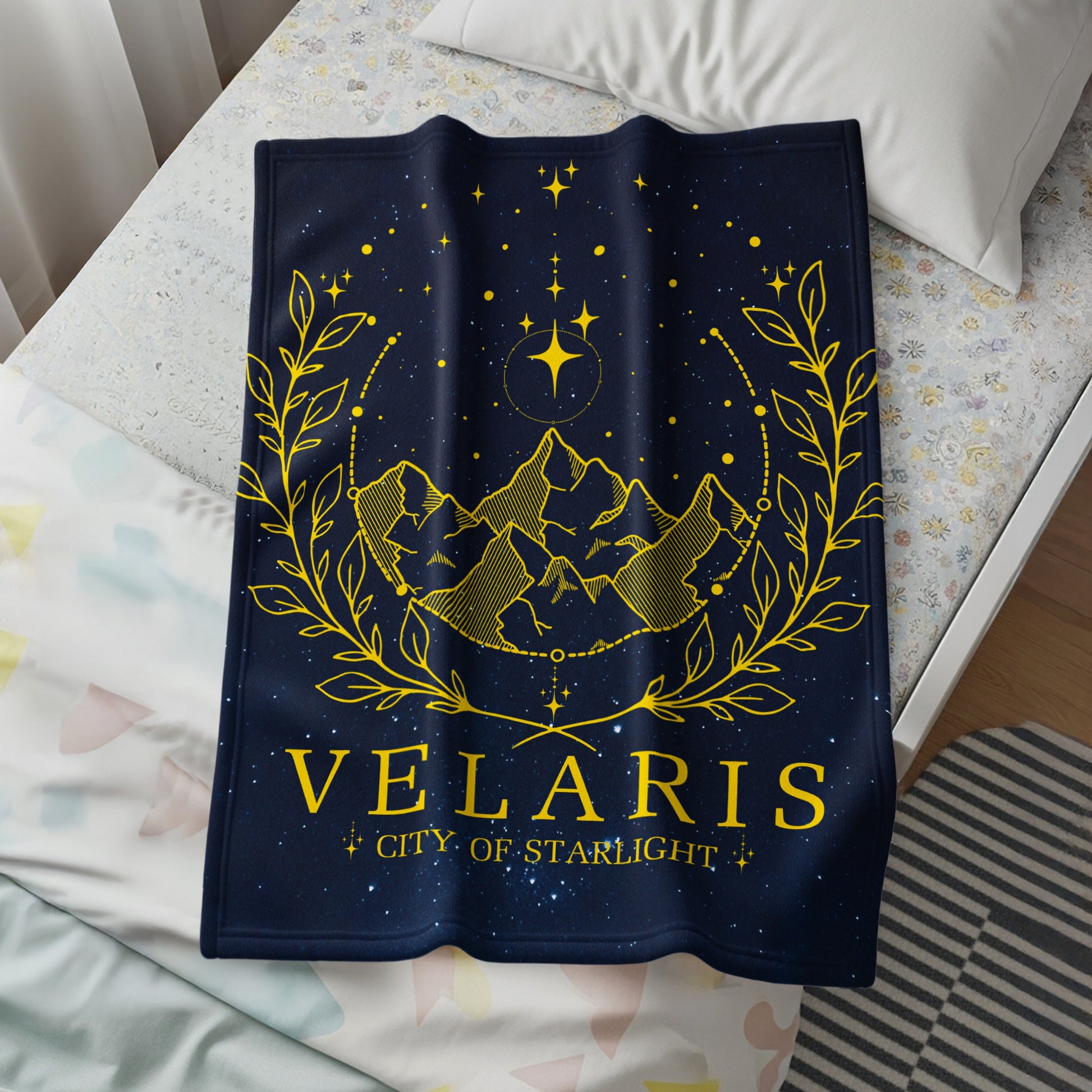 Velaris City of Starlight Blanket