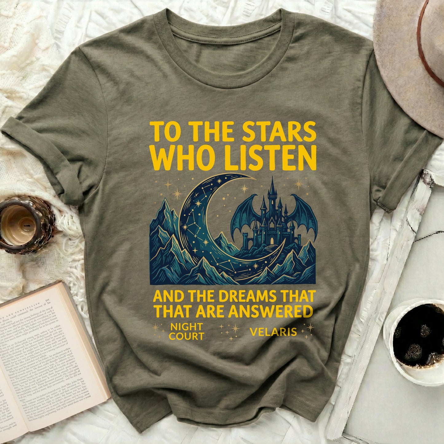 To The Stars Who Listen Night Court Velaris T-Shirt