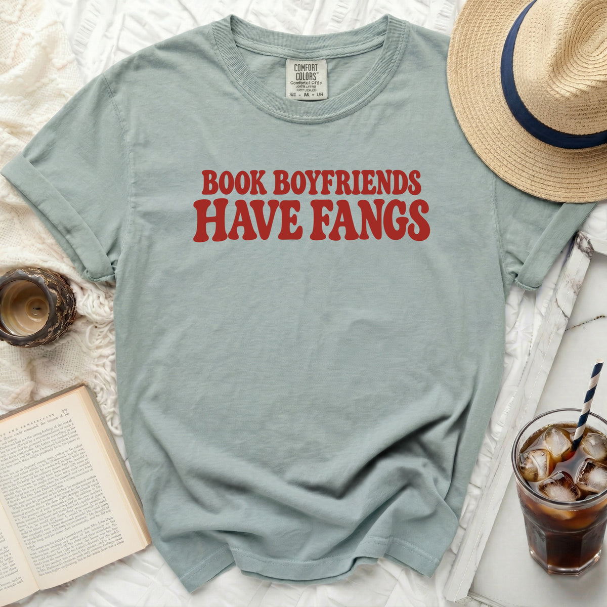 Book Boyfriends Fangs Tee