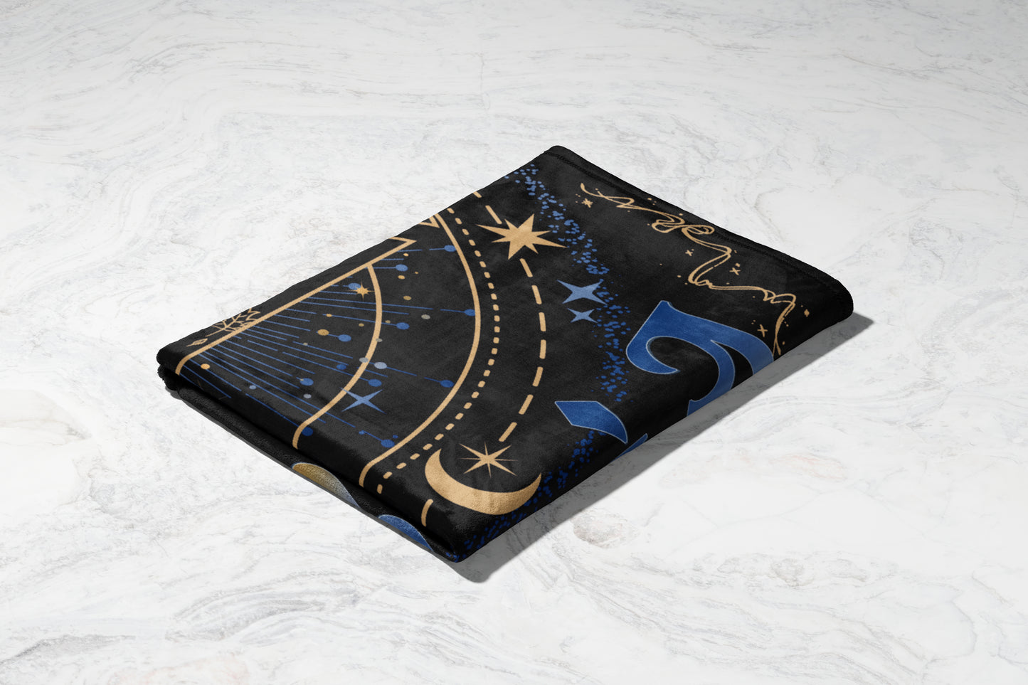 Celestial Inspired Decorative Throw Blanket for Cozy Nights
