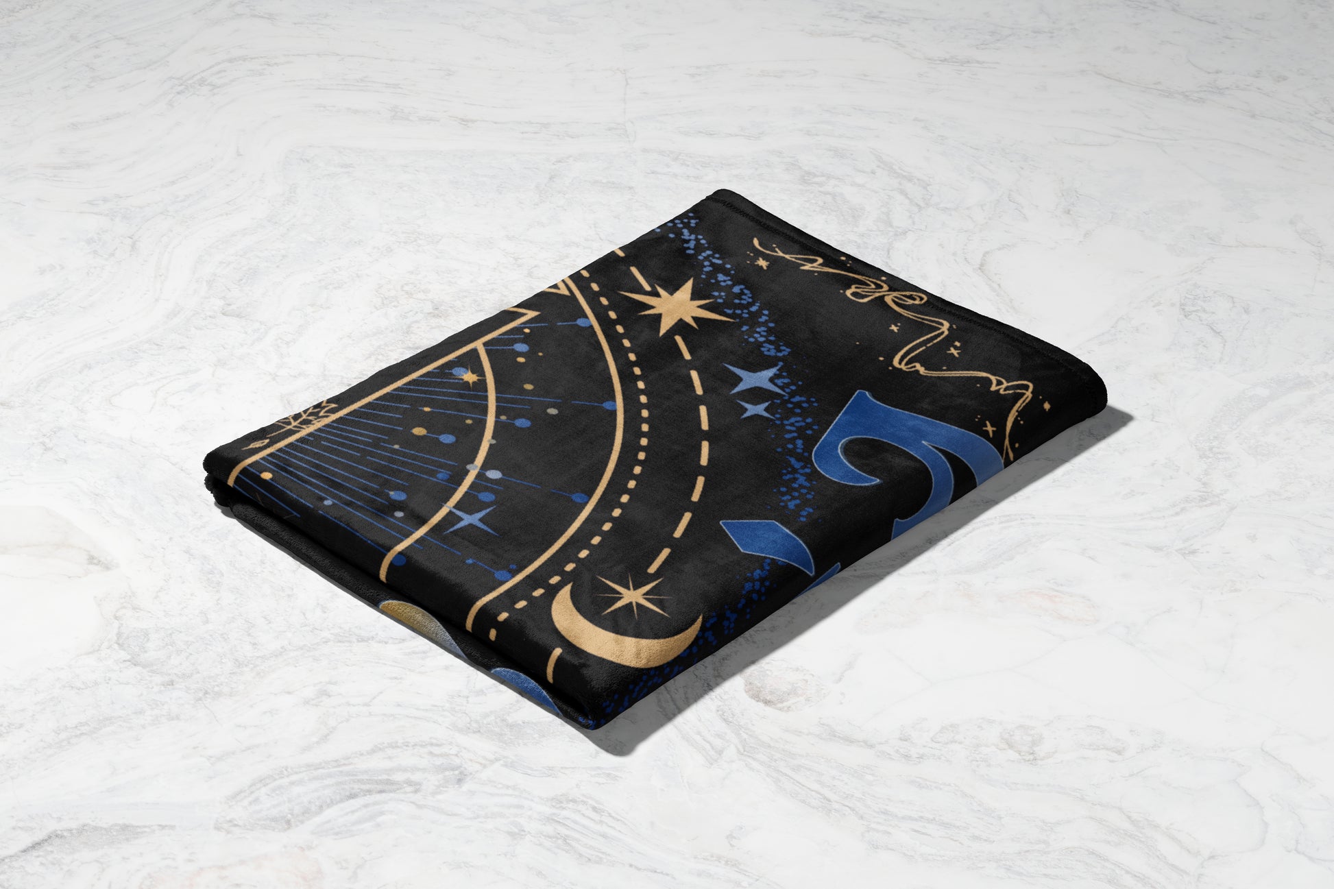 Celestial Inspired Decorative Throw Blanket for Cozy Nights