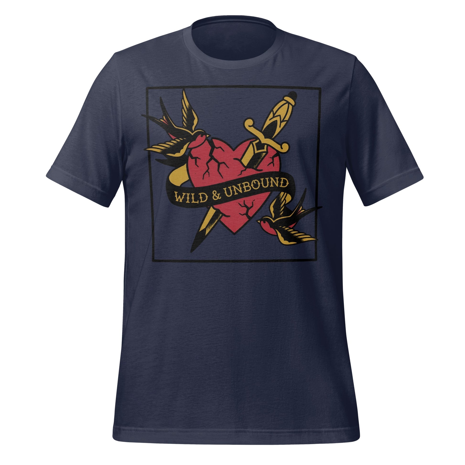 Wild & Unbound Heart and Dagger Graphic T-Shirt