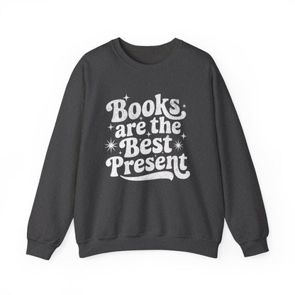 Books are the Best Present Graphic Sweatshirt