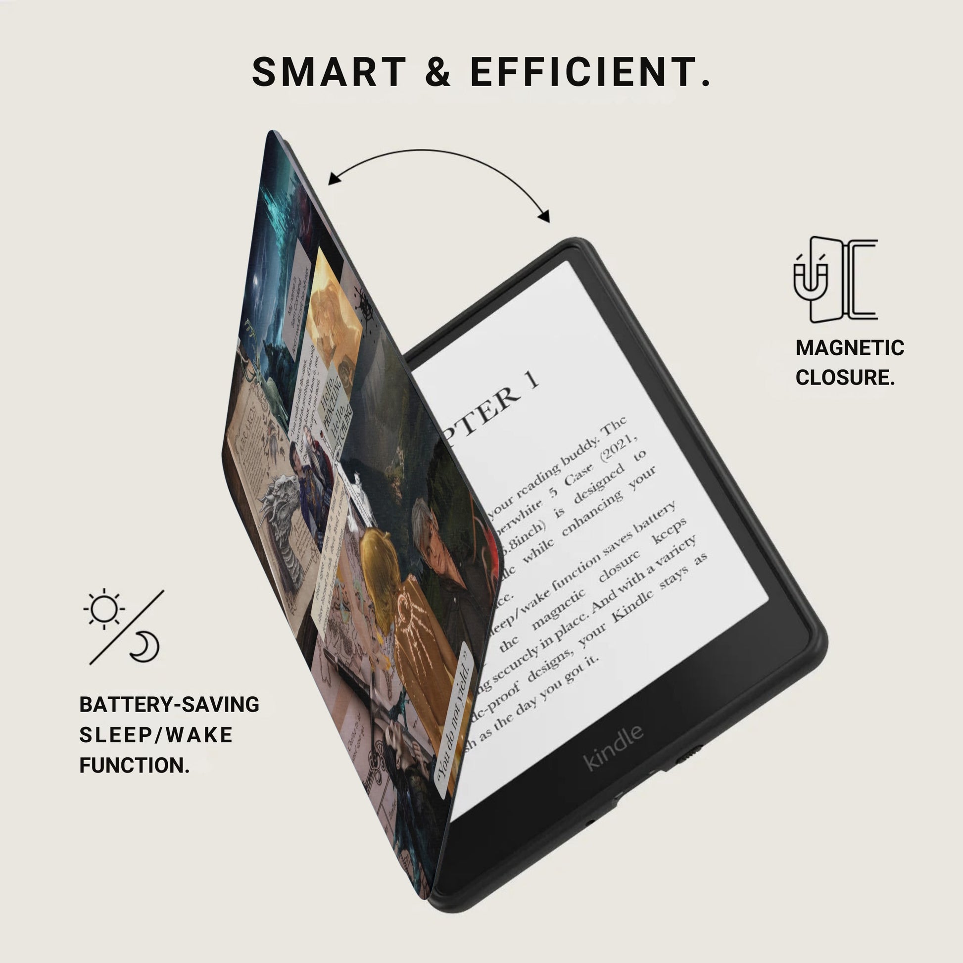 Kindle Paperwhite 5 Case Smart & Efficient Magnetic Closure product type