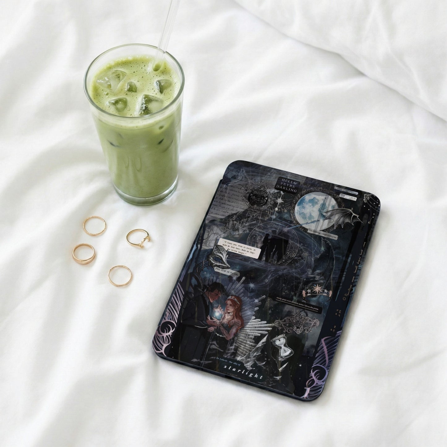 Dark Fantasy Starlight Moon Character Art Case product type