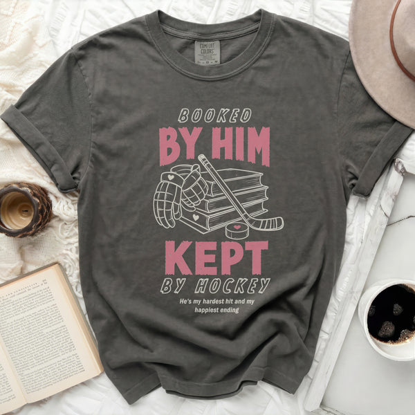Booked & Kept Tee in Pepper