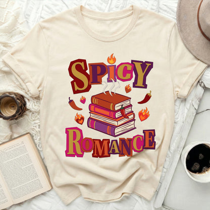 Spicy Romance Books Chili Fire Hearts Design product type
Spicy Romance
Book Lover
Chili Peppers
Reading Theme
Bookish Gift
Hot Romance
Flaming Heart
Book Stack
Literary Design
Reader Shirt
Unique Graphic
Novel Fan
Cozy Vibes
Bookworm Apparel
Bold Design
Statement Tee
Graphic Top
Gift Idea
Fun Design
Cream Base