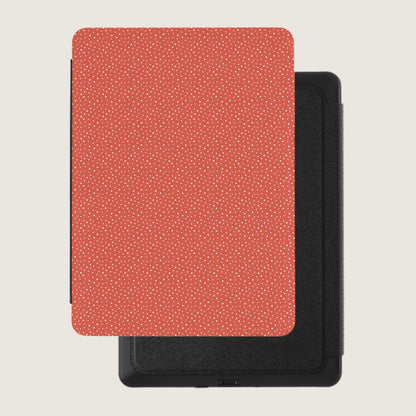 Red and White Polka Dot Pattern Kindle Case Product