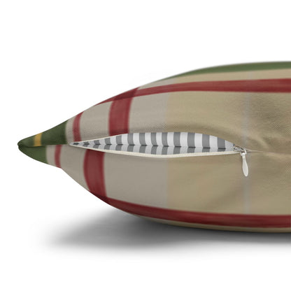 Stylish Plaid Design Throw Pillow for Home Decor
