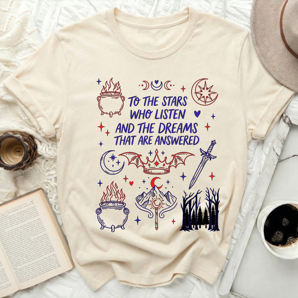 Velaris Symbols Statement Tee in Natural