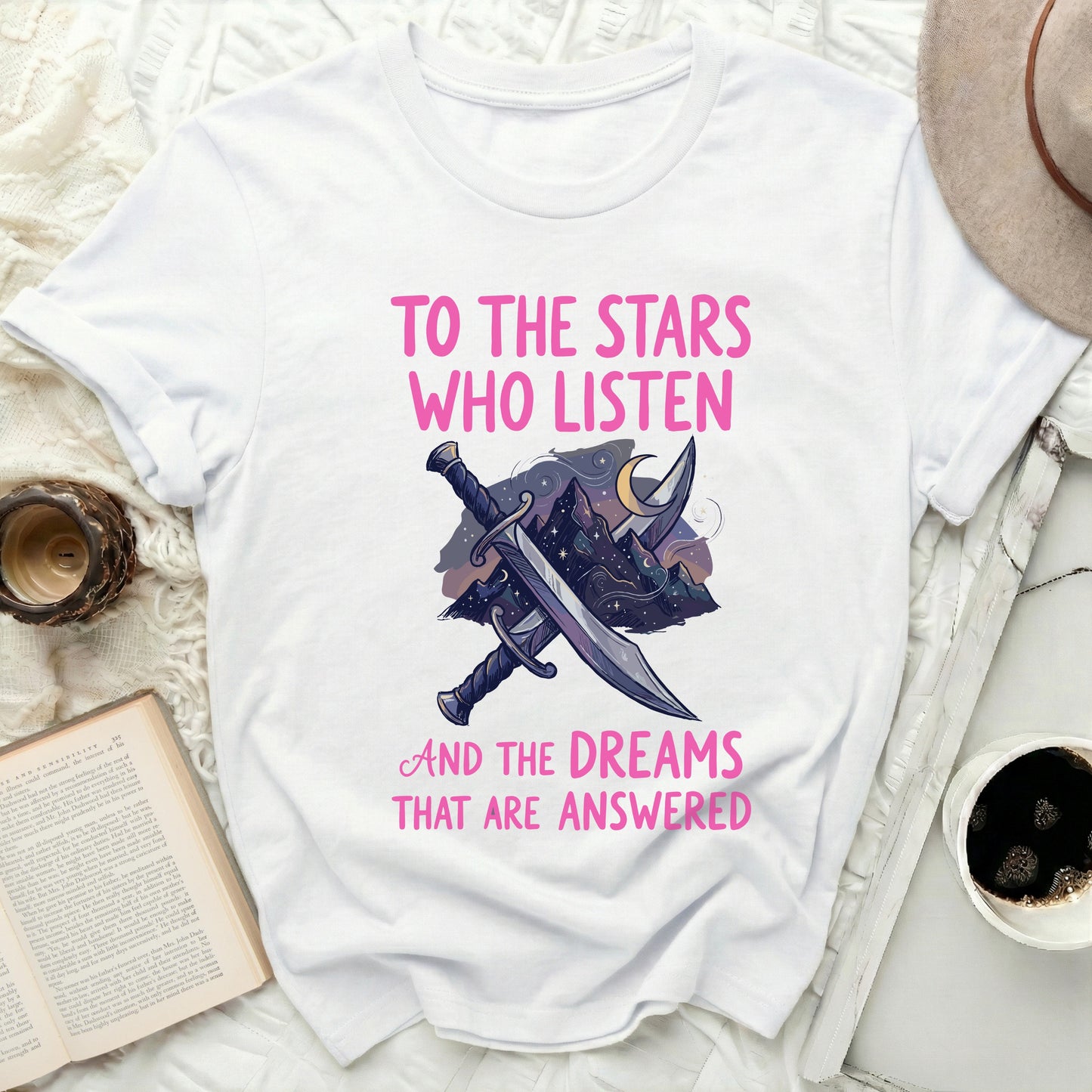 TO THE STARS WHO LISTEN AND THE DREAMS THAT ARE ANSWERED product type