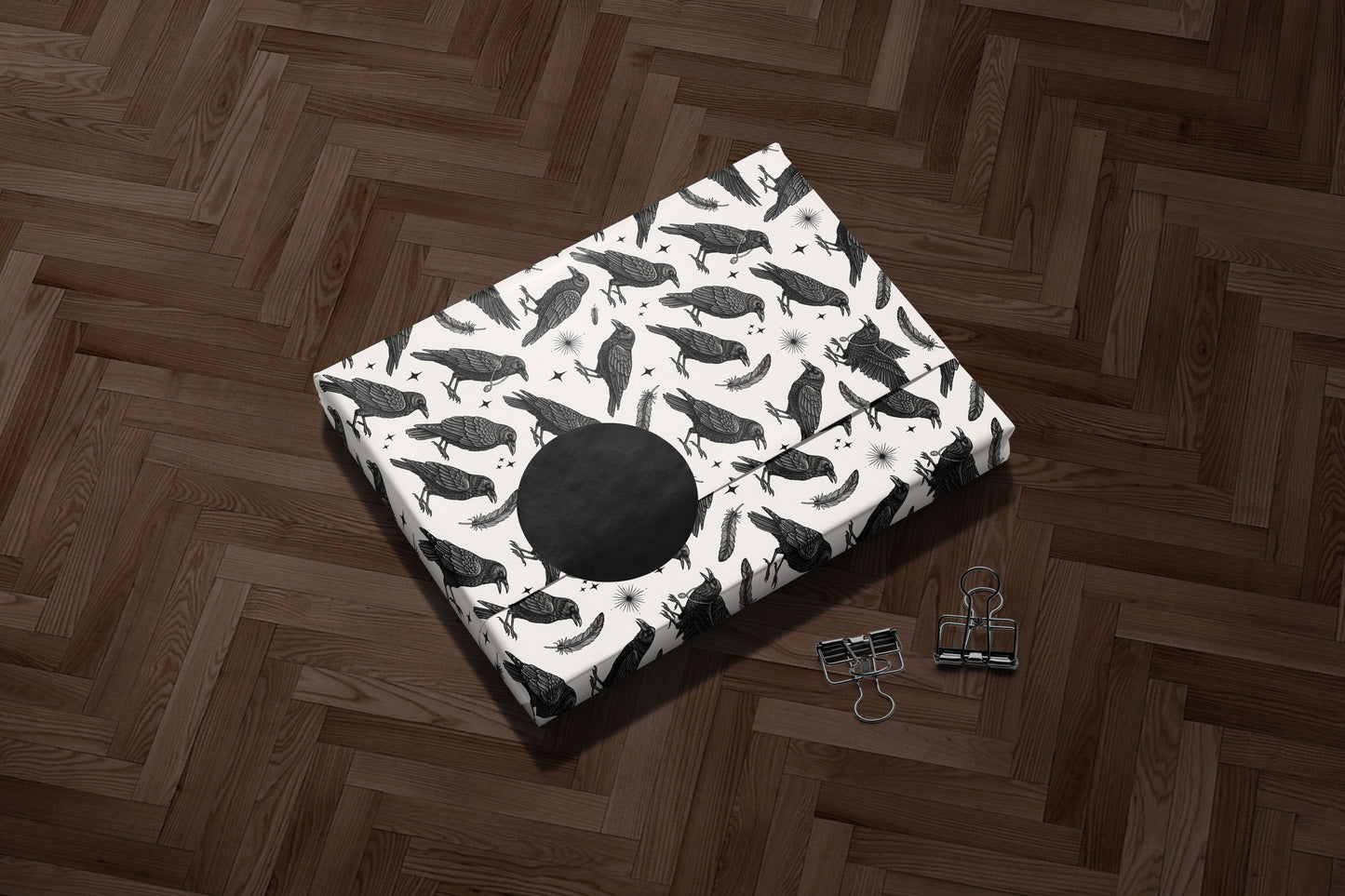 Dark Raven Wrapping Paper