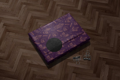 Skulls & Feathers Wrapping Paper