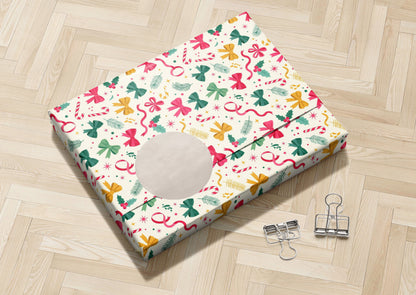 Colorful Holiday Wrapping Paper
