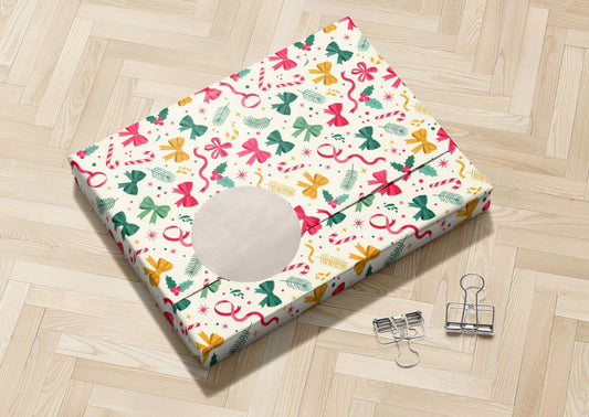 Colorful Holiday Wrapping Paper
