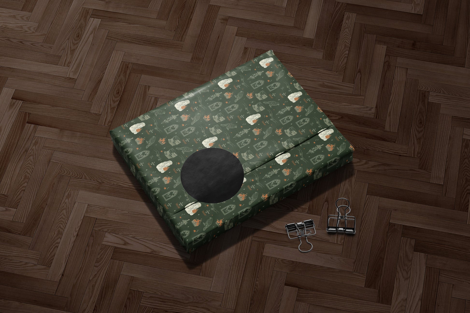 Aelin’s Terrasen crest Wrapping Paper - MagicMerchEmporium