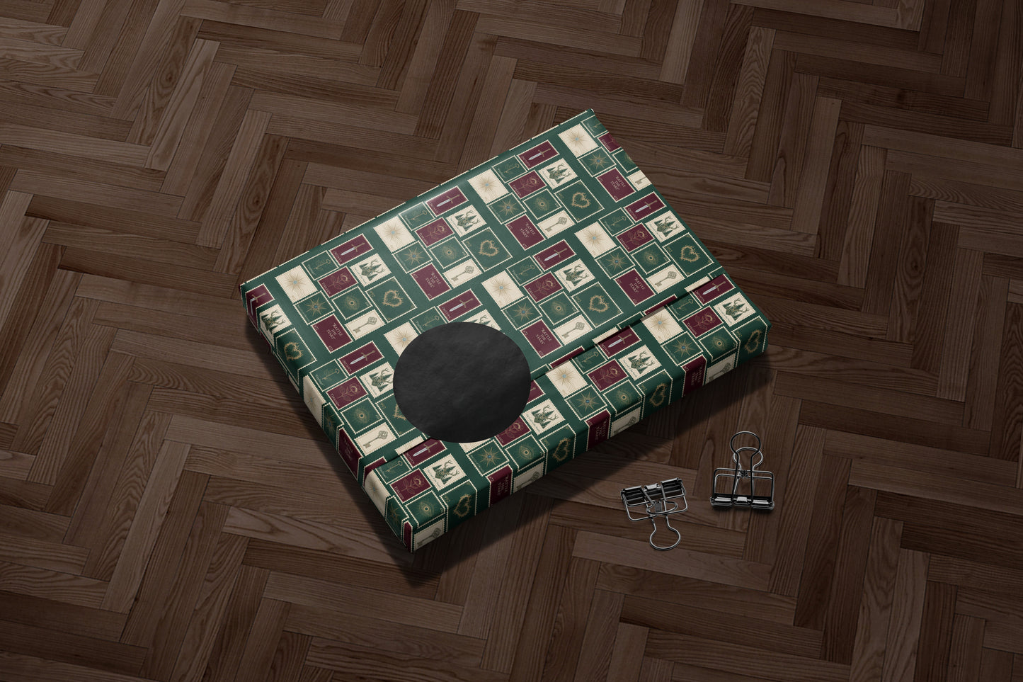 TOG retro postage Wrapping Paper - MagicMerchEmporium