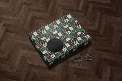 TOG retro postage Wrapping Paper - MagicMerchEmporium