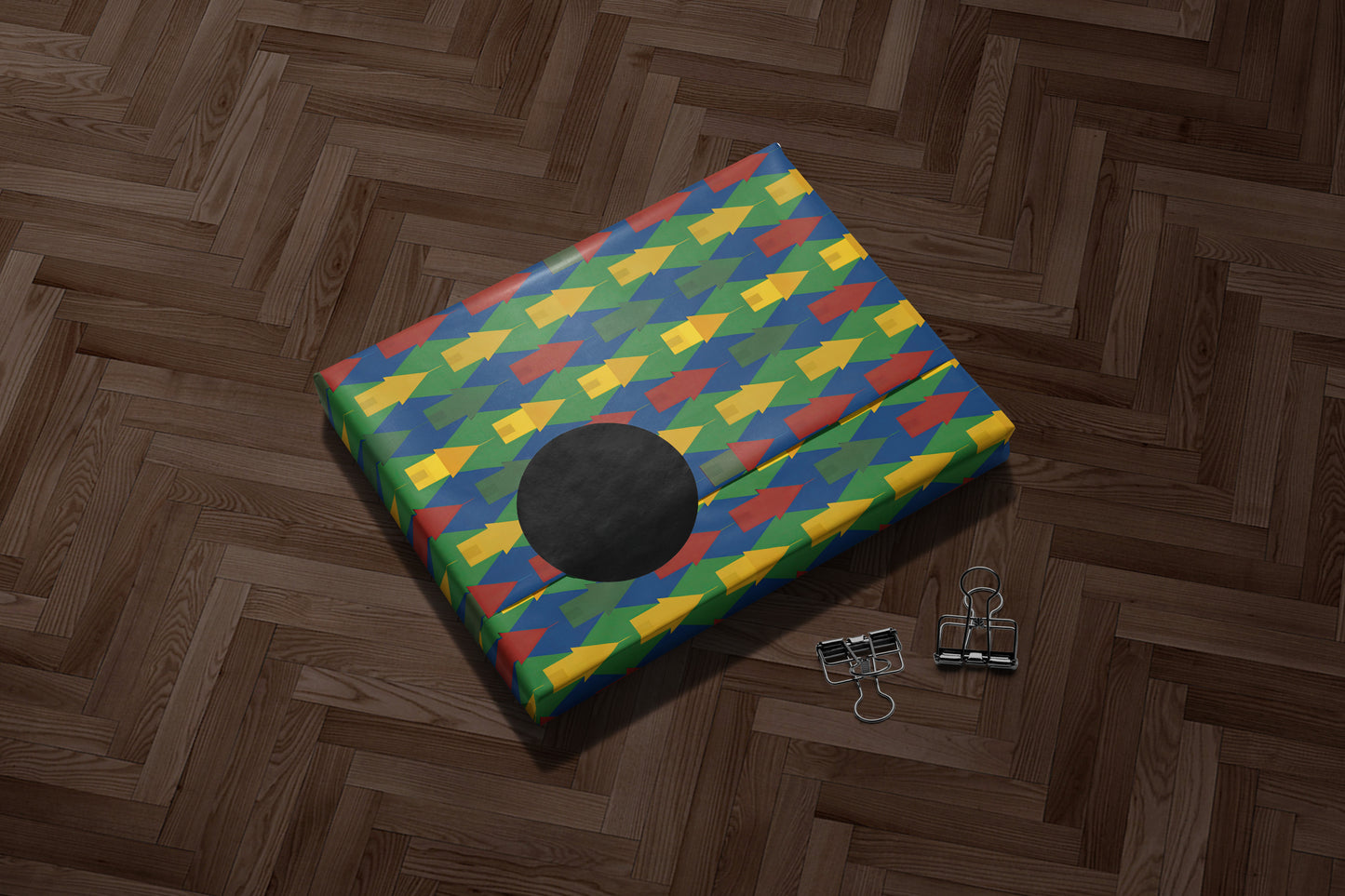 Wizard Houses Pattern Wrapping Paper