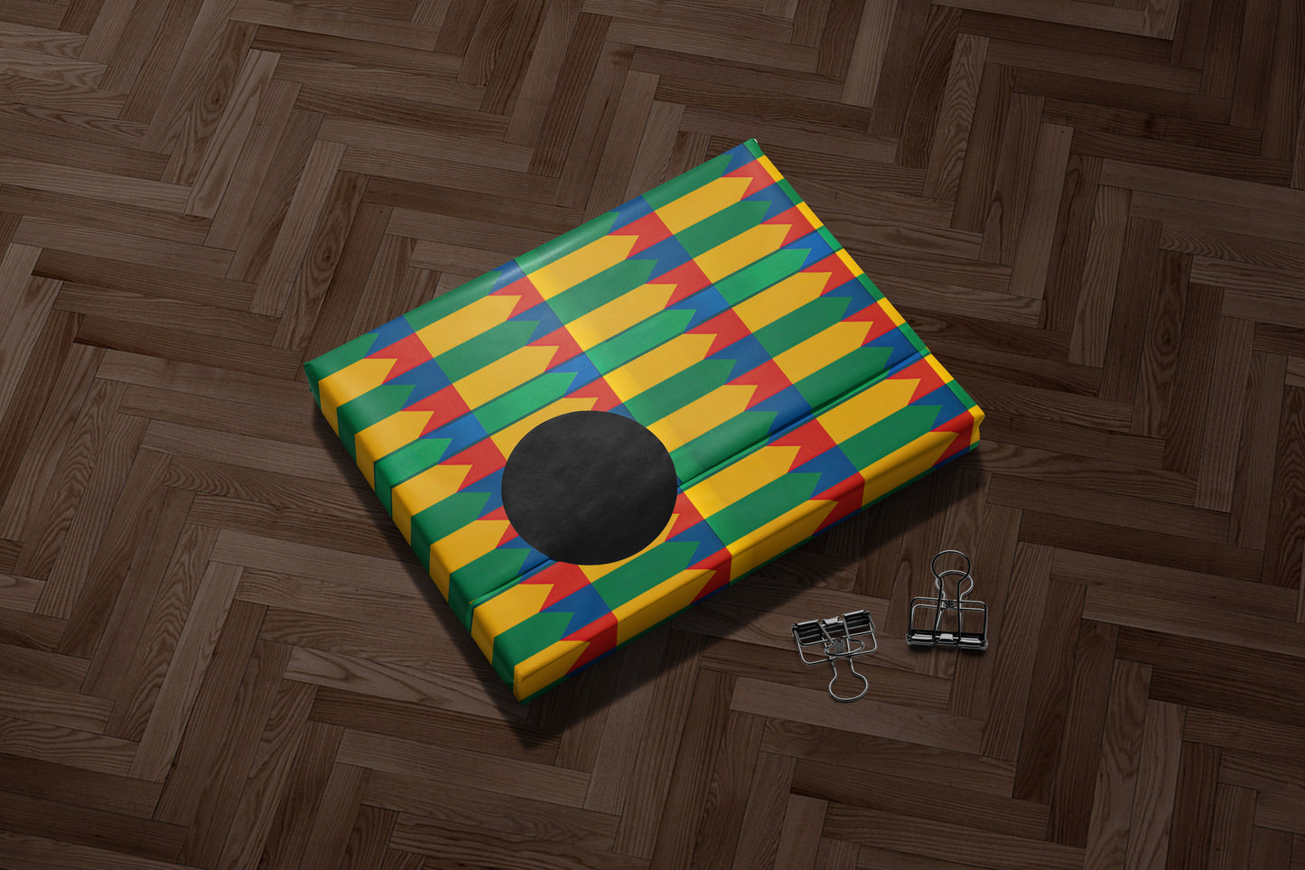 Wizard House Pattern Wrapping Paper