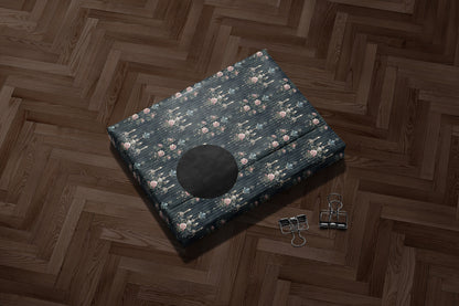 Regal Chandelier Pattern Wrapping Paper