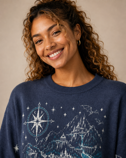 Velaris Cartography Knitted Sweater