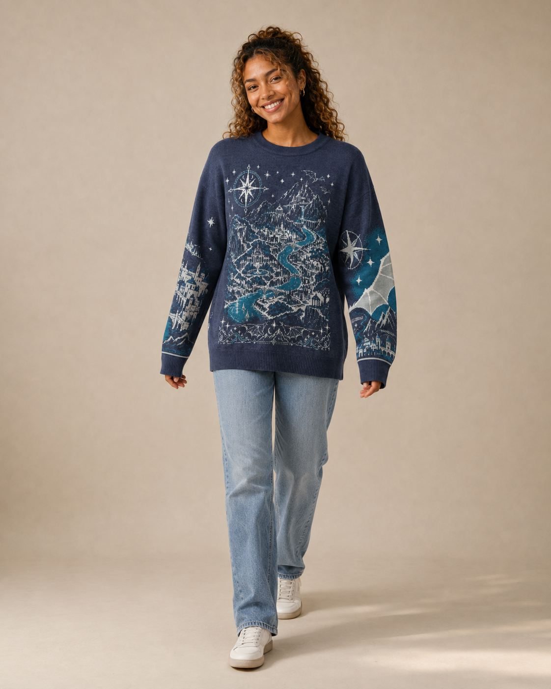 Velaris Cartography Knitted Sweater