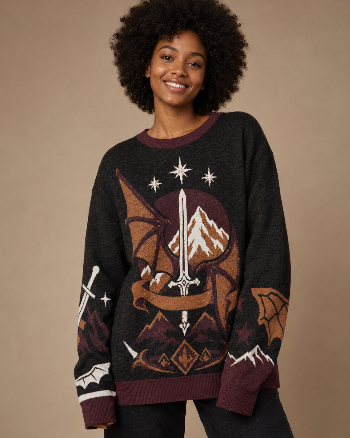 Valkyrie Mountain Knitted Sweater